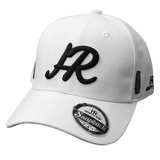 HR 釣魚帽 刺繡 HC-2711 白色 1個 頭圍54~58cm 白色