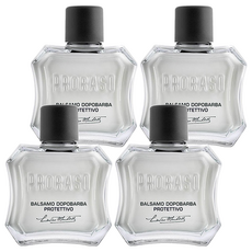 PRORASO 義式麝香 鬍後乳 藍標 100ml 保濕修護配方, 4罐