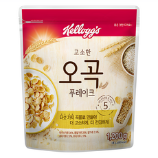 Kellogg's 家樂氏 香醇五穀麥片, 1.2kg, 1包