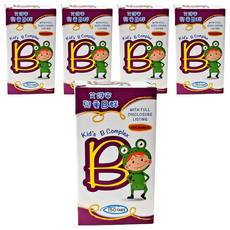 艾護寧 兒童維生素B群咀嚼錠, 150顆, 5罐