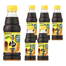 mizkan 味滋康 鮮藏果香柚子醋醬汁 360ml*6瓶入, 6瓶