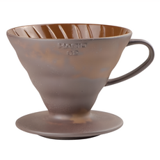 HARIO 好璃奧 V60老岩泥02濾杯, VDCR-02-BR, 1組, 1~4杯