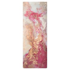 sugarmat 麂皮絨天然橡膠加寬瑜珈鋪巾 185 x 68cm, 追夢者紅 Dream Catcher1 Red, 1條