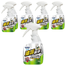 Magic Amah 妙管家 油垢殺手, 強力去除油垢，抗菌99.9%，750g, 6瓶