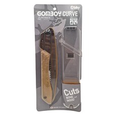 Silky 喜樂 GOMBOY CURVE 硬化專業摺疊鋸 露營狩獵, 752-24, 1支