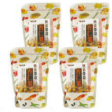 元氣家 烘焙帶殼杏仁果, 美國加州產, 200g, 4包