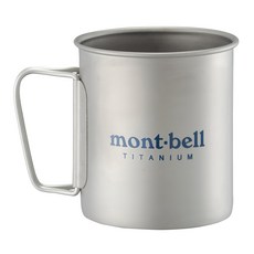 Montbell 450鈦杯 單人使用, 鈦合金 灰色, 1個