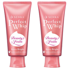 SENKA 專科 台灣公司貨 超微米明亮莓果潔顏乳, 100g, 2條