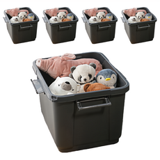 KEYWAY 聯府 SUV多功能滑輪整理箱 約90L TK-904, 灰色, 5個