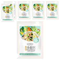 Nature Time 自然時記 一碗鮮 多穀粥 什錦田園蔬菜口味, 40g, 6盒