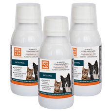 MEN FOR SAN 寵物液態保健品 腸胃保健 - 維持腸道健康，成分溫和不刺激, 3瓶