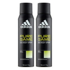 adidas 愛迪達 男用體香噴霧 極限挑戰, 150ml, 2瓶