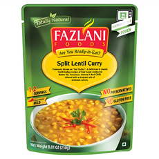 FAZLANI 即食調理包 印度樹豆咖哩風味 無麩質 無防腐劑, 250g, 1包