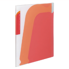 KOKUYO 國譽 NOViTA 10層檔案資料夾 大容量設計 方便攜帶 A4文件適用, 紅色, 1個