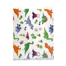 bebehome 竹纖維三層嬰兒防水隔尿墊 50 x 70cm 柔軟舒適 防水易清潔 藍恐龍, 藍恐龍 多色, 1個