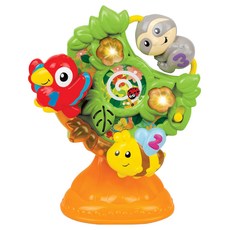GOOGOOGAGA 叢林好朋友聲光轉轉樂, 1套, 多色