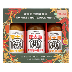 EMPRESS HOT SAUCE 辣太后 迷你辣醬組 小辣 3瓶, 1組, 180ml