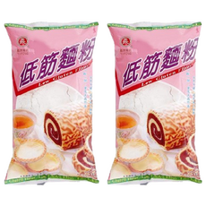 義峰食品 低筋麵粉 適合蛋糕、西點、油炸粉、月餅乾, 500g, 2包