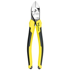 King TTC 強力硬線斜口鉗 特殊合金鋼材質, 黃色 + 黑色 + 銀色, 1個