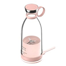 GPLUS 拓勤 鮮果G 隨身果汁機 82 x 82 x 218mm 粉色 490g 350ml, FM001