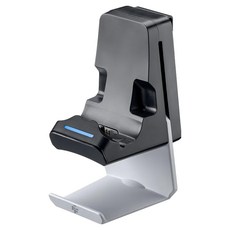 FlashFire 富雷迅 ps5手把充電掛架 p603ce, P603, 黑色 + 銀色, 1入