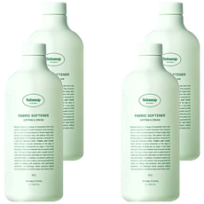 Bebesup 柔軟精 棉花奶油香 1L, 4瓶