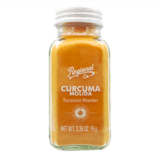 Regional Co. 薑黃粉 西班牙原瓶原裝進口 可搭配牛奶或水食用, 95g, 1罐