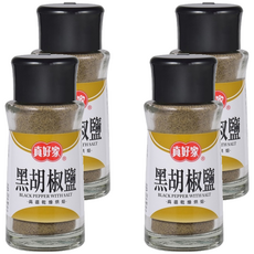 真好家 黑胡椒鹽, 45g, 4瓶