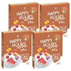 HAPPY HOURS 寶寶粥 6個月以上寶寶適用 2包入, 活力瓜瓜牛, 300g, 4盒