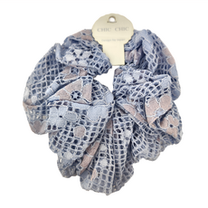 CHIC CHIC 日本造型大圈束 髮圈, 深藍色