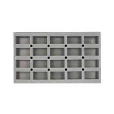 de Buyer 畢耶 矽金烤模系列 20格迷你蛋糕烤模 1868.01 260g, 1個