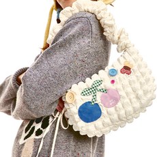 Vanwalk 出走 櫻桃少女法棍單肩包 V2747 200g