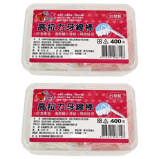 Lover 情人 高拉力牙線棒, 400支, 2盒