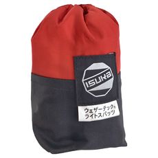 ISUKa 輕量防水透氣綁腿 紅色 重量150g 100%尼龍, 40cm, 1個