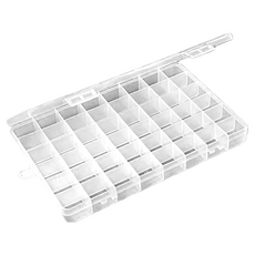 小集合 K938 收納盒 B4, 透白色, 1個