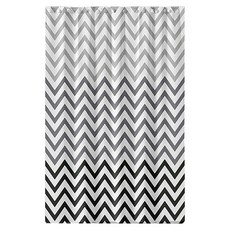 葉子小舖 加長浴簾 200 x 180cm 浴室防水, 波浪 白色, 1個