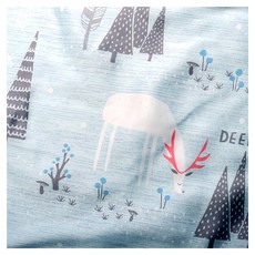 EmBrace 英柏絲 萊賽爾/Tencel天絲 兒童涼被 - 麋鹿與白熊, 120 x 100cm