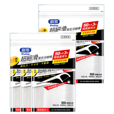 Shallop 刷樂 細滑潔舌牙線棒, 150支, 2組