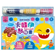 京甫 碰碰狐卡哇伊點點畫, 1組, 混和顏色