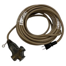 DIBOTE 迪伯特動力延長線, 過載斷電保護設計, CNS檢驗合格, 適用於露營/工程/住宿修繕, 15m, 棕色, 1條