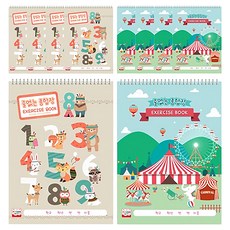 YOUNG ART 卡通繪圖本 款式隨機兒童繪畫本, 16開, 20張, 10本