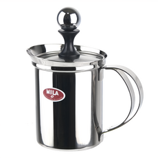 中國 MILA 鋼蓋雙層奶泡杯 200ml, 1個