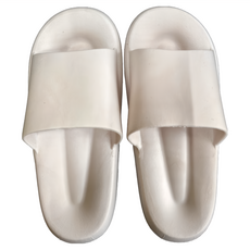 麻糬拖鞋 白色 2入組 PVC材質, 42~43