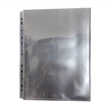 W.I.P 台灣聯合文具 11孔資料保存夾，A4尺寸，厚度0.15mm，12入/包, 1包