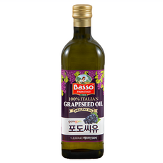Gomgom Basso 100%義大利葡萄籽油, 1L, 1瓶
