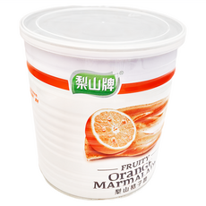 梨山牌 梨山桔子果醬, 3.2kg, 1罐