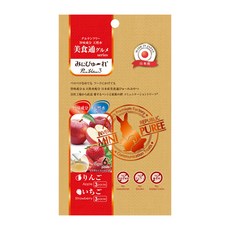 RIVERD REPUBLIC 小動物用鮮味果泥 蘋果+草莓 6條, 30g, 1袋