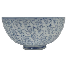 櫻滿開輕量丸缽 日本製 XL11032-31 1個, 藍色