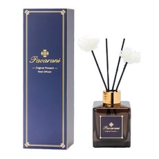 Pavaruni 擴香瓶夜幕系列 室內香氛 持久散香 安全方便, 靜謐藍風鈴, 150ml, 1件