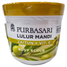 Purbasari 身體磨砂膏 橄欖 200g 絲滑柔嫩 保濕滋潤, 1罐